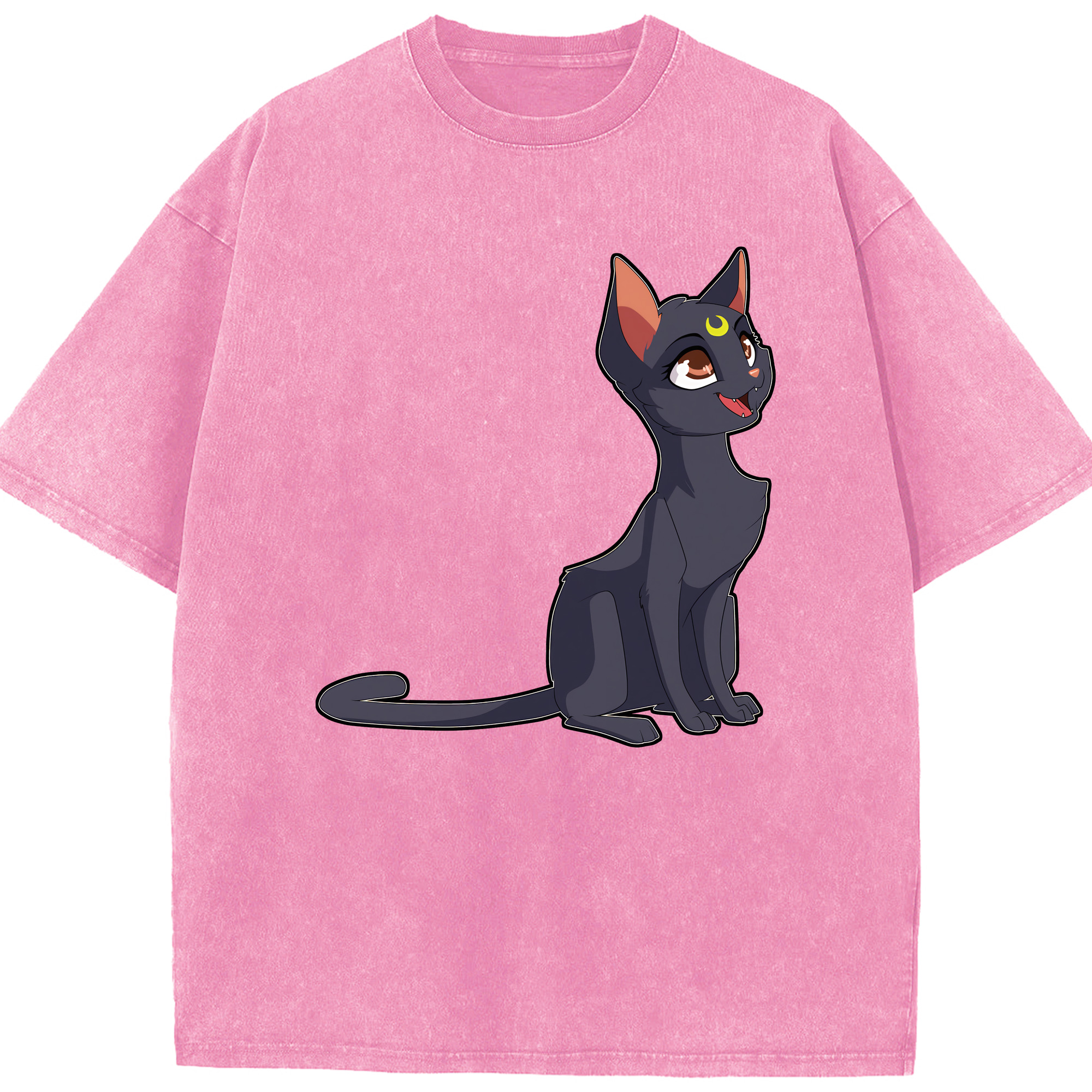 （画像用） 美少女戦士セーラームーン Sailor Moon 綿100% ヴィンテージ風 半袖Tシャツ（フロントプリント）
